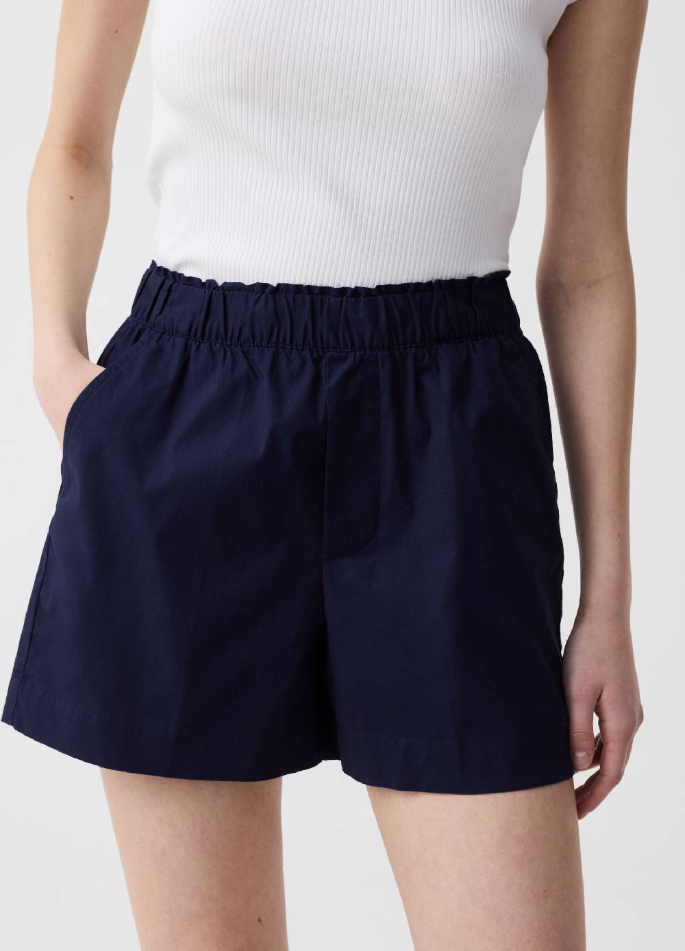 Ovs Shorts pull on in cotone stretch Shopping Online