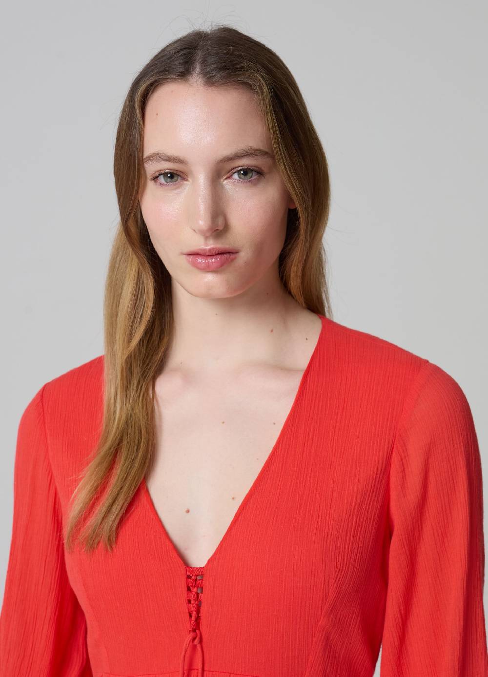 Ovs Vestito lungo con laccetto e nappine Saldi