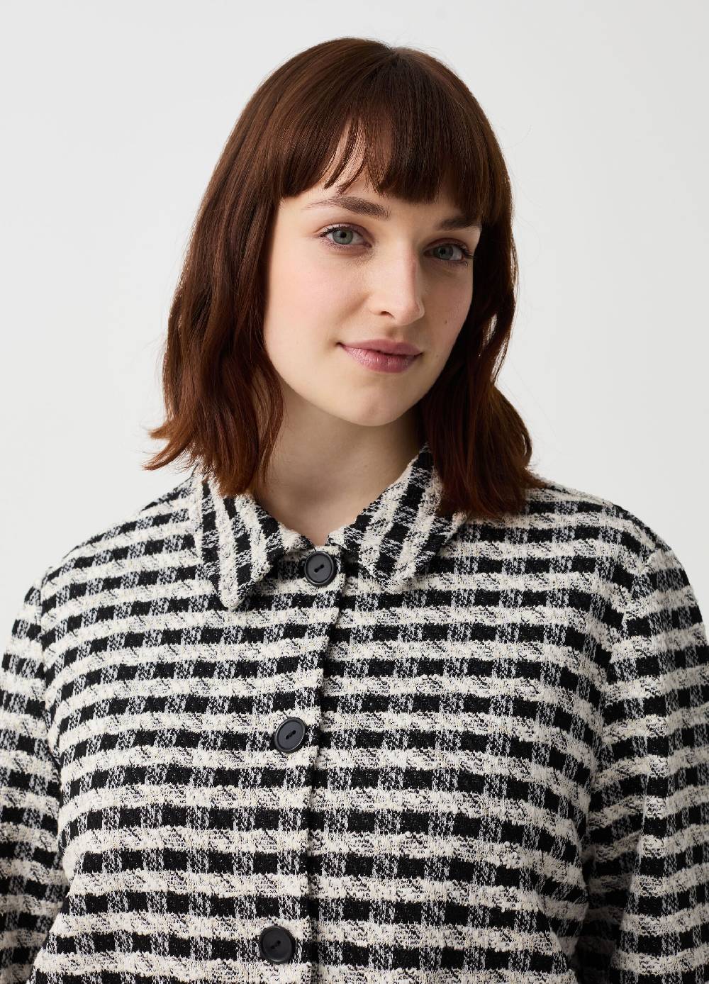 Ovs Giacca corta effetto tweed Curvy I Più Venduti