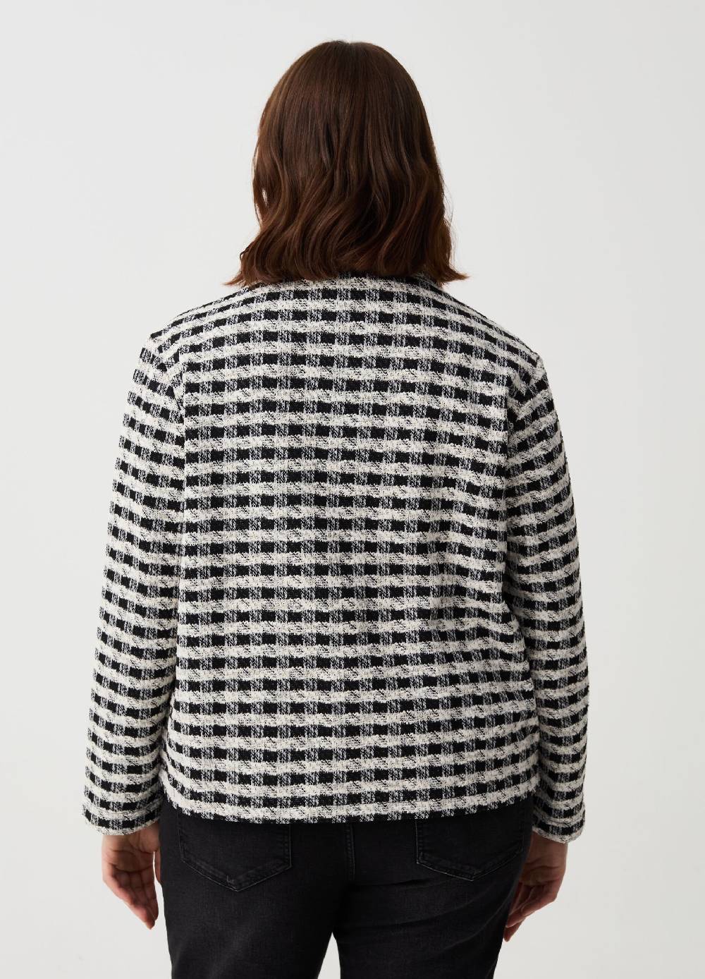 Ovs Giacca corta effetto tweed Curvy I Più Venduti