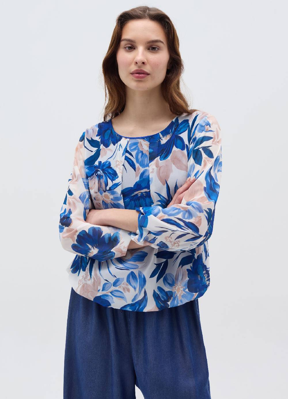 Ovs Blusa con fantasia floreale Nuova