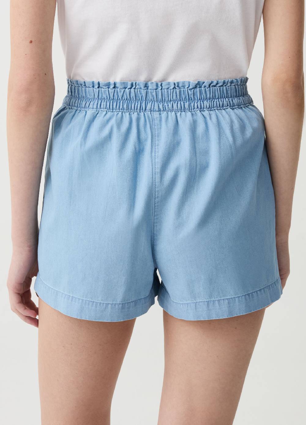 Ovs Shorts in denim fluido con cintura Italia