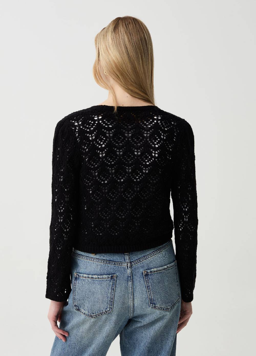 Ovs Cardigan crochet con laccetto Qualità
