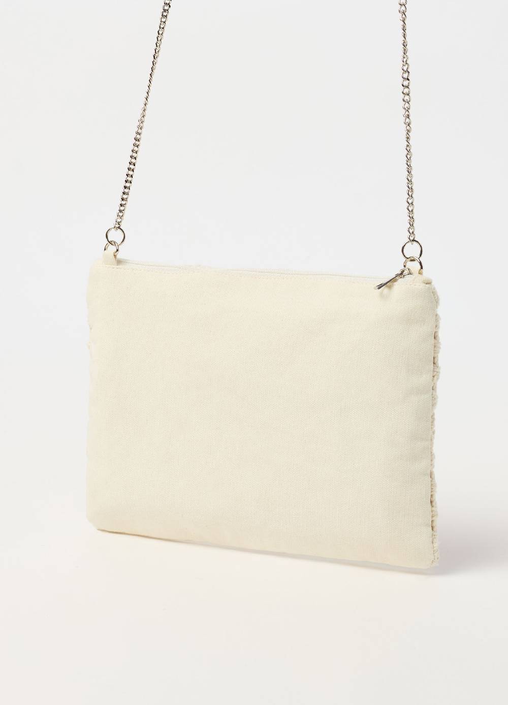 Ovs Pochette in cotone crochet Spedizione Gratuita