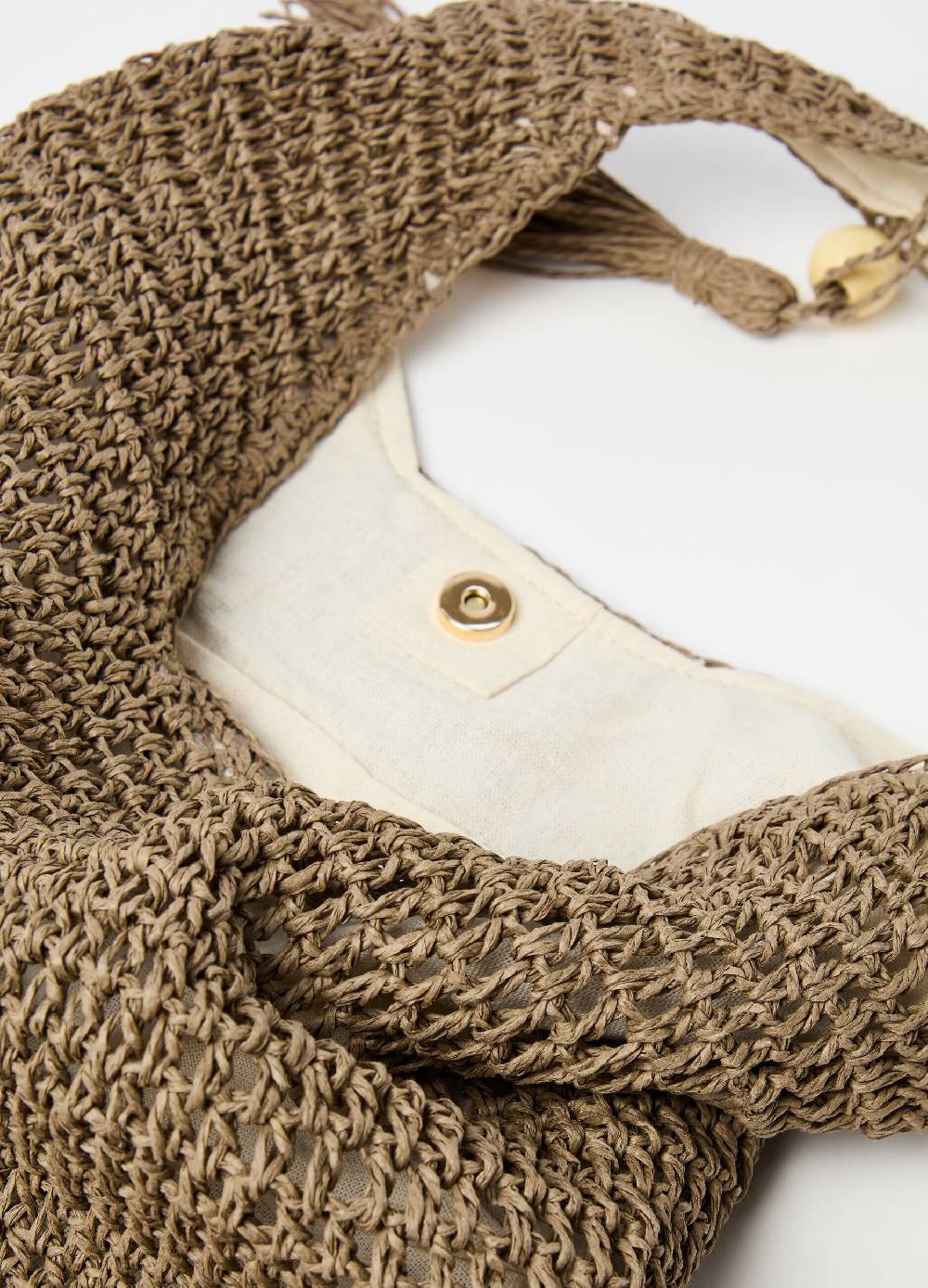 Ovs Borsa hobo in rafia Acquista Ora