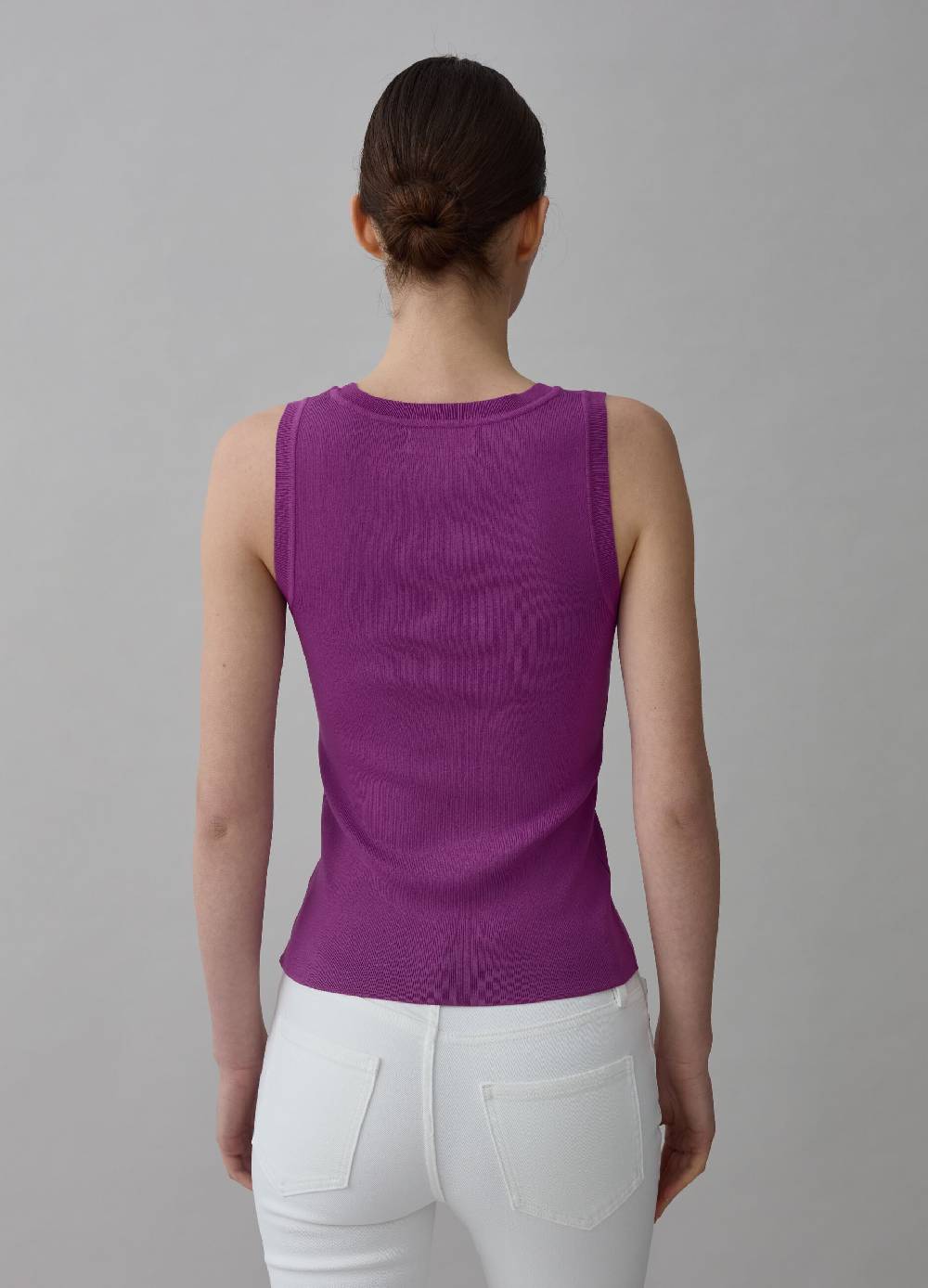 Ovs Tank top a costine con scollo rotondo Promozione Limitata