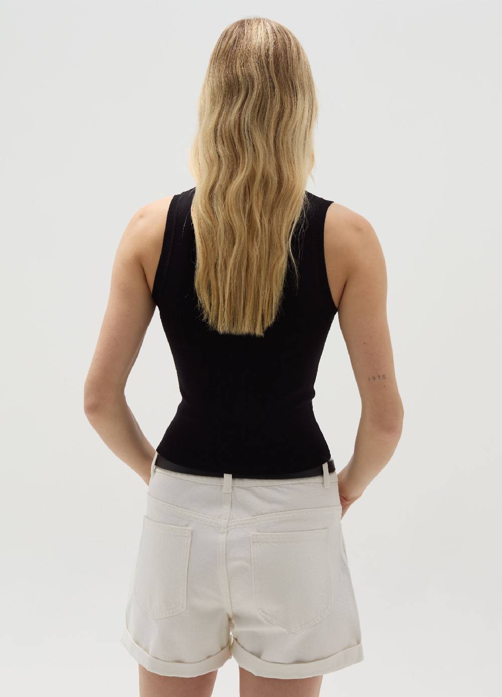 Ovs Tank top in crêpe tinta unita In Vendita