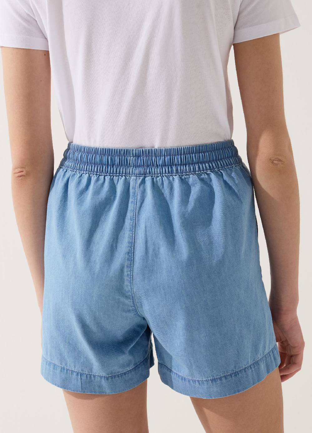 Ovs Shorts fluido effetto denim con coulisse 2025