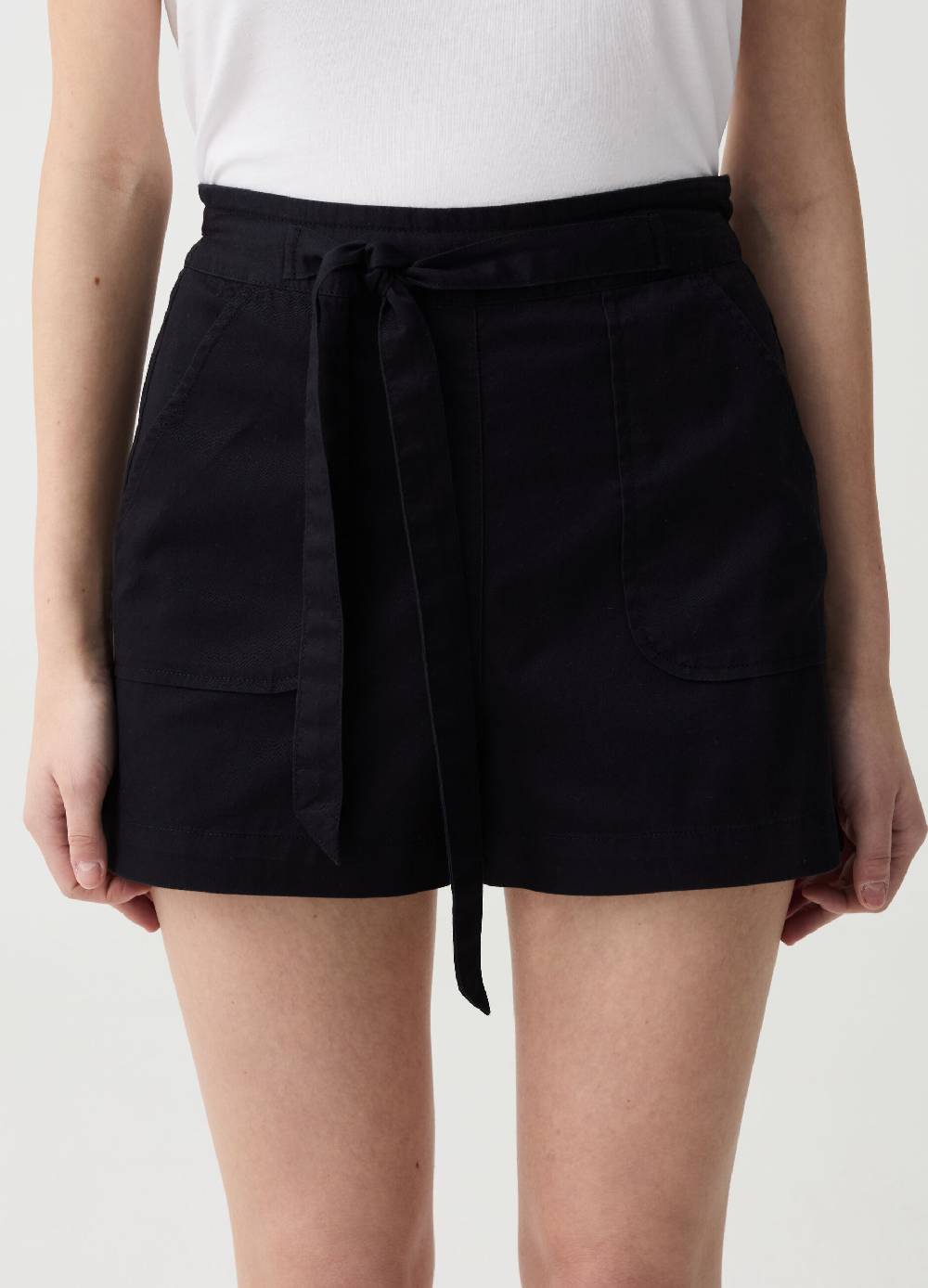 Ovs Shorts in denim fluido con cintura Pezzi Unici
