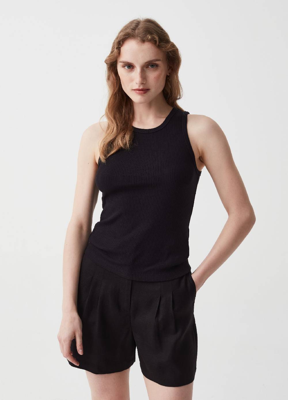 Ovs Tank top Essential a costine sottili Prezzo Ridotto