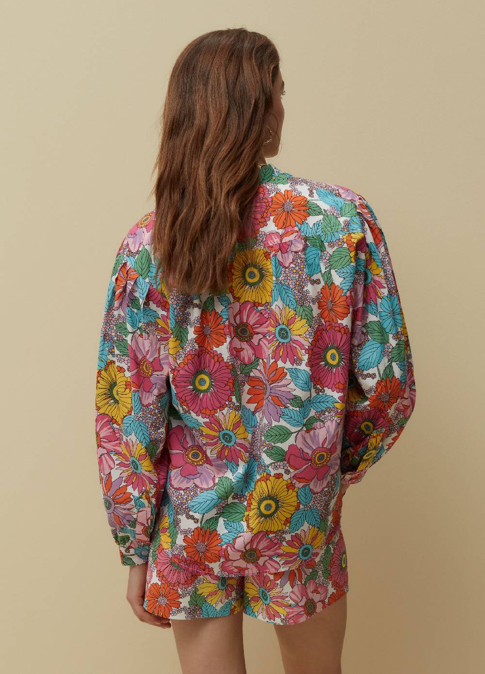 Ovs Camicia in cotone con stampa a fiori Saldi