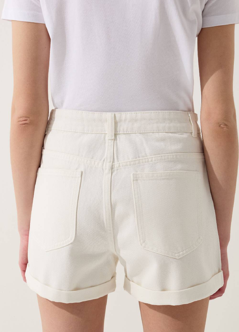 Ovs Shorts mom fit in denim Moda