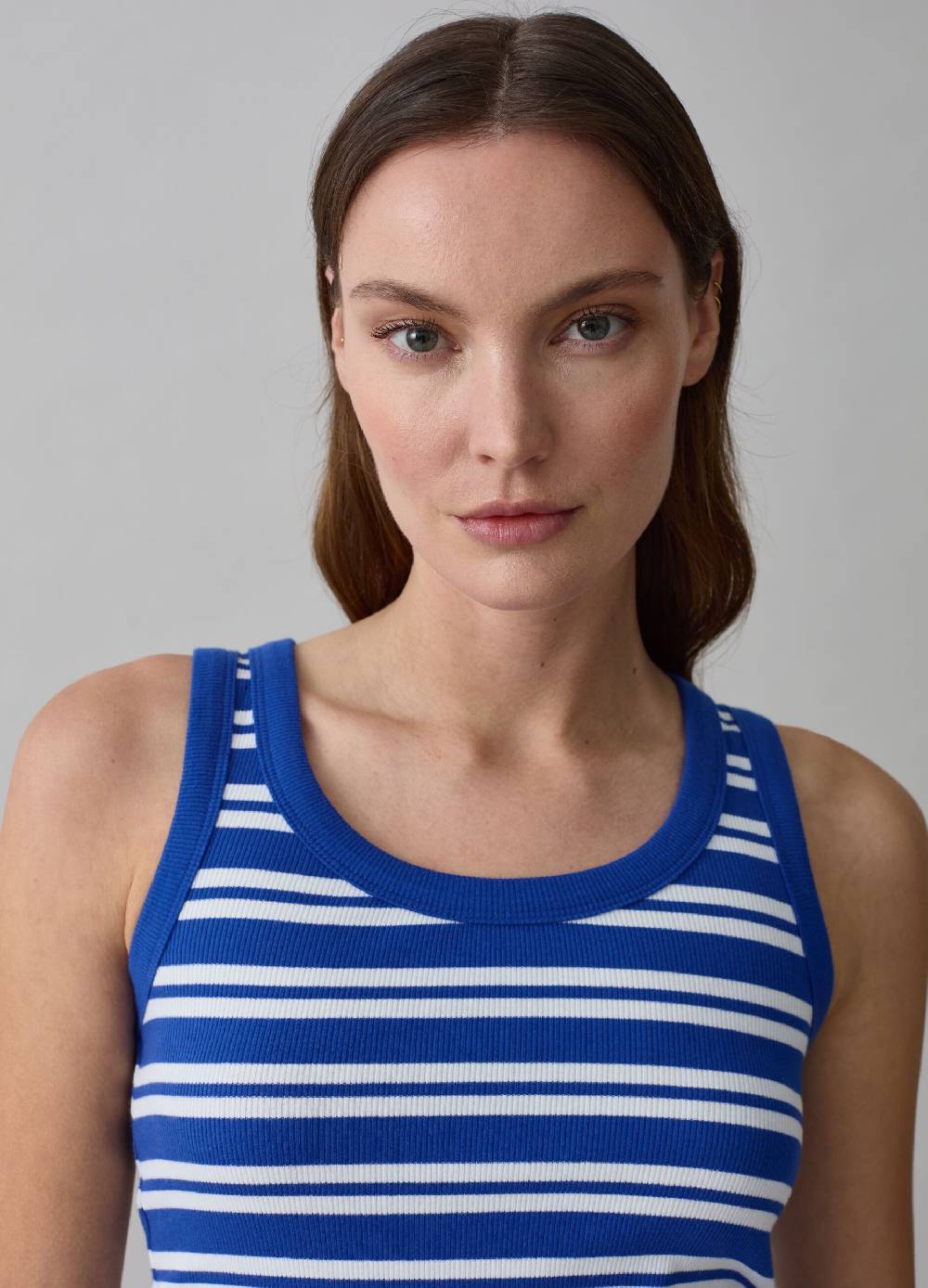 Ovs Tank top a costine fantasia a righe Consegna Veloce