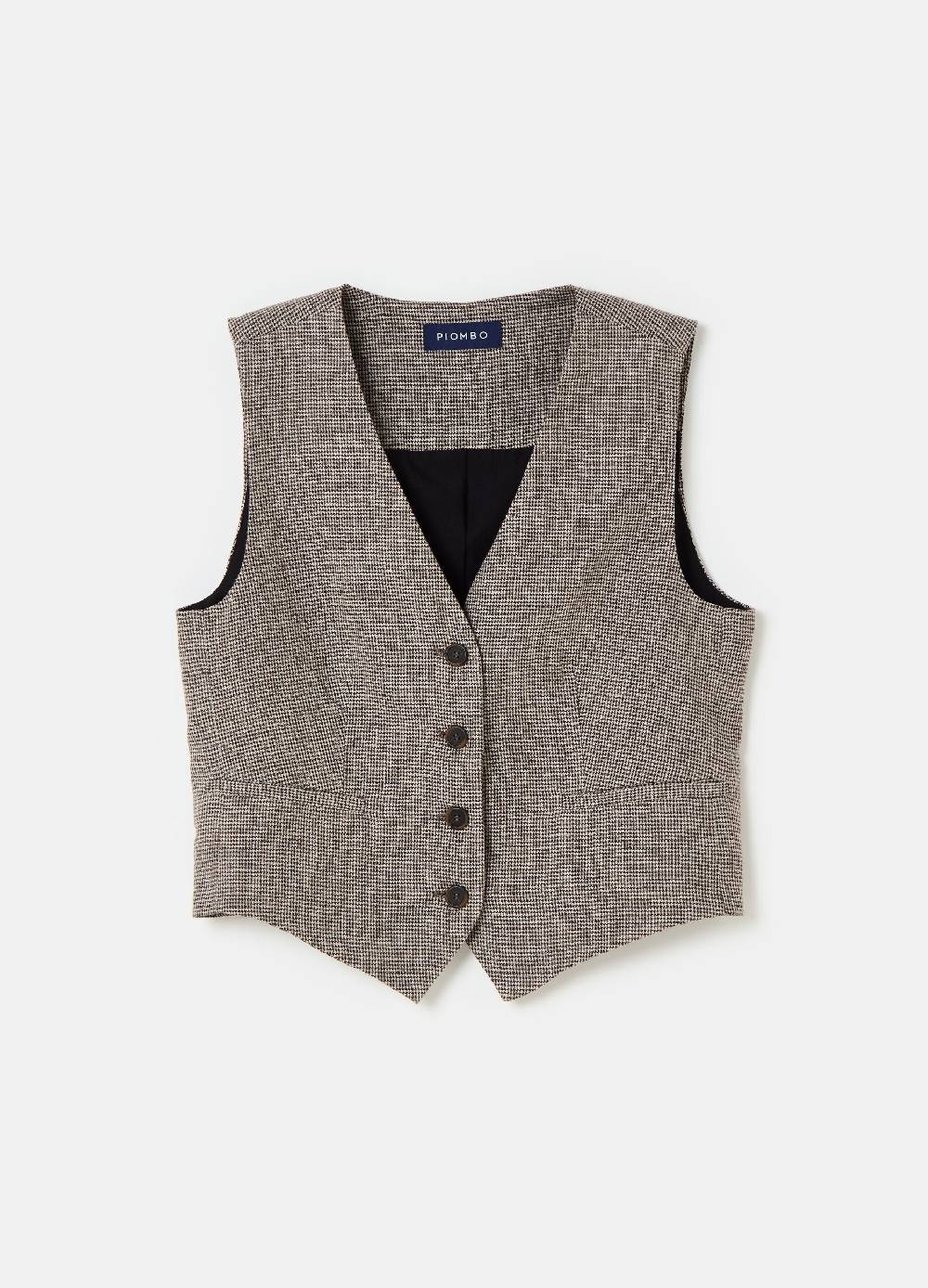 Ovs Gilet sartoriale in lino e viscosa Convenienza