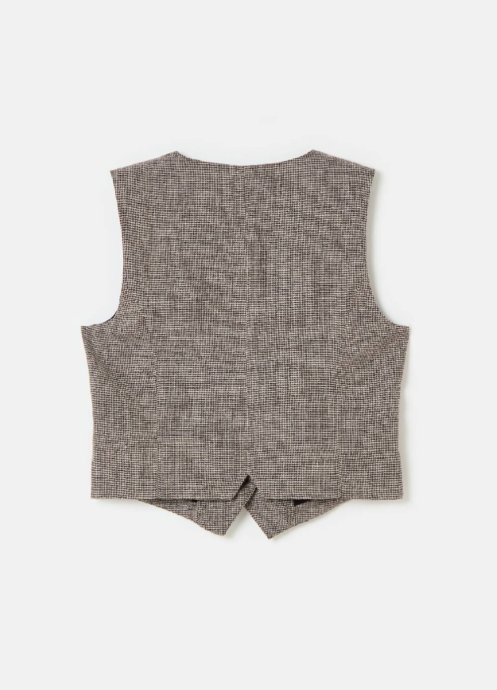 Ovs Gilet sartoriale in lino e viscosa Convenienza