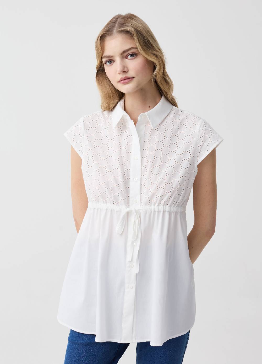 Ovs Blusa premaman con inserti Novità