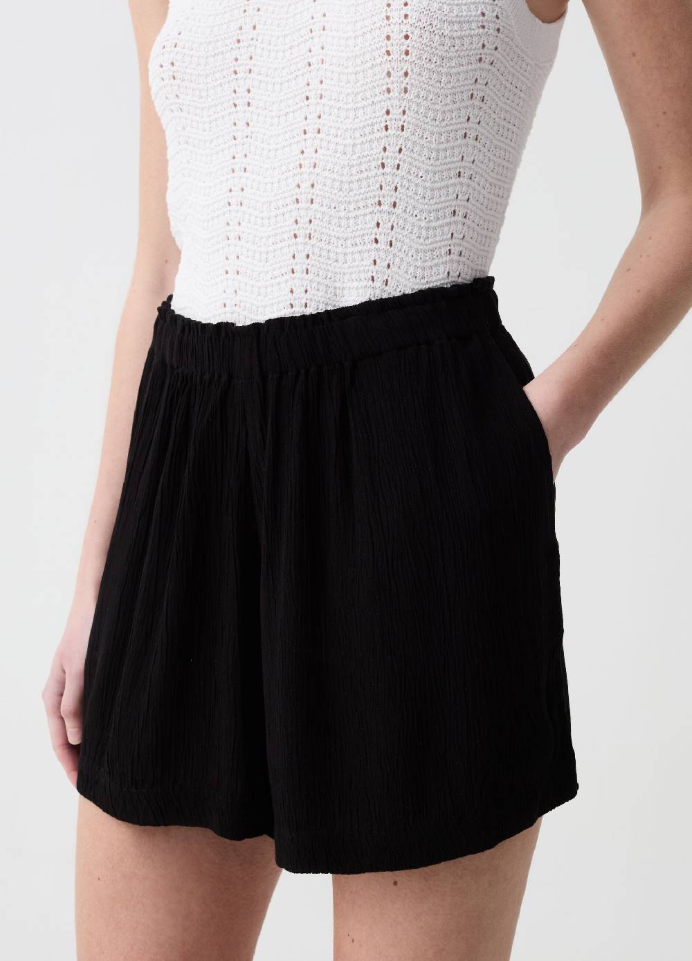 Ovs Shorts in viscosa Vendite Flash