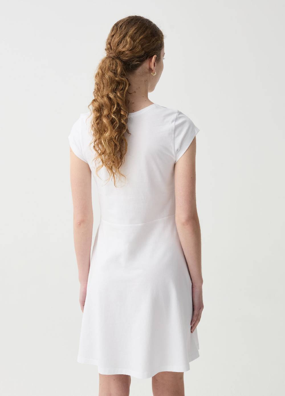 Ovs Vestito Essential corto in cotone In Saldo