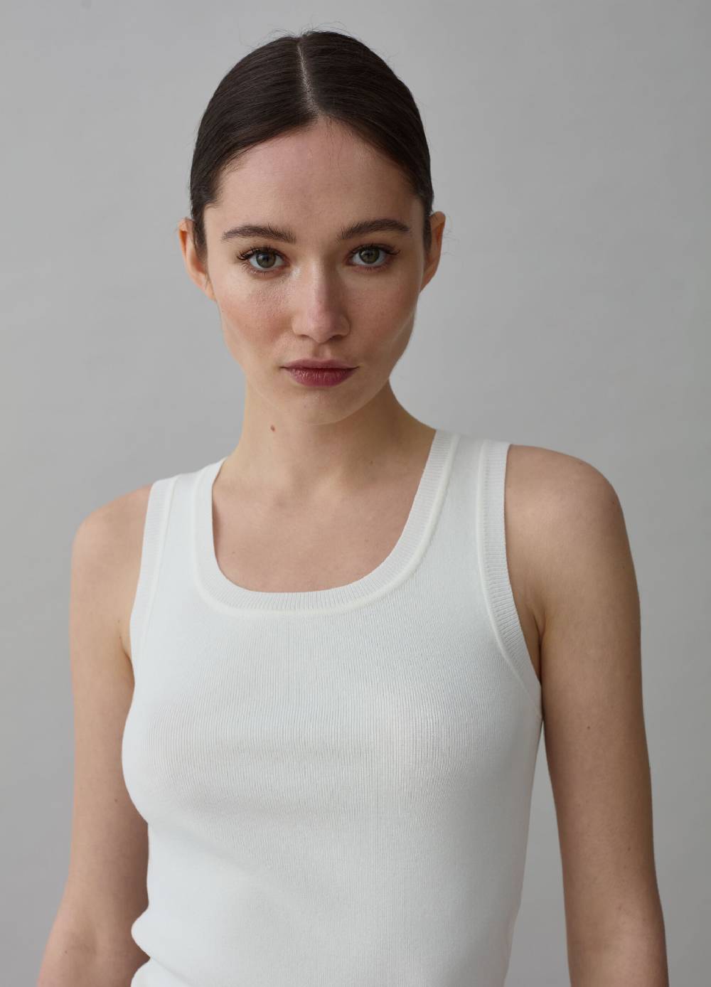 Ovs Tank top a costine con scollo rotondo Pezzi Unici