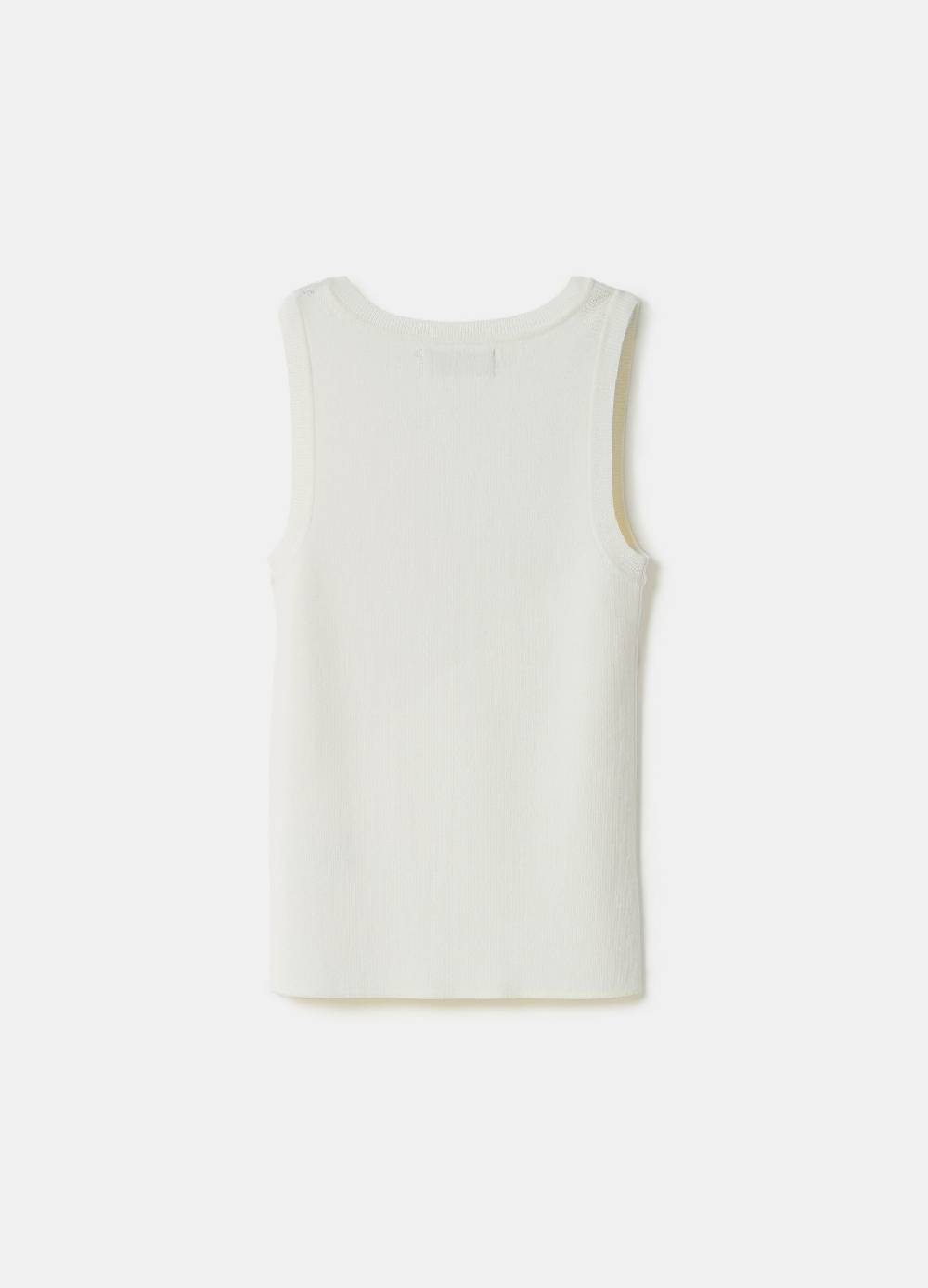 Ovs Tank top a costine con scollo rotondo Pezzi Unici
