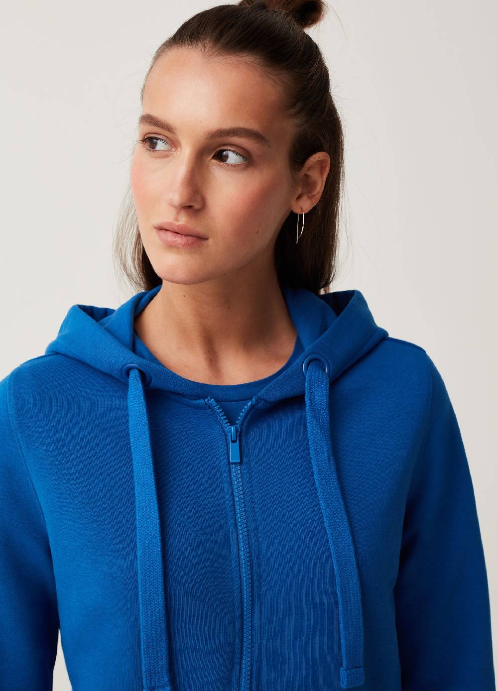 Ovs Full-zip Fitness in felpa con cappuccio Promozione Limitata