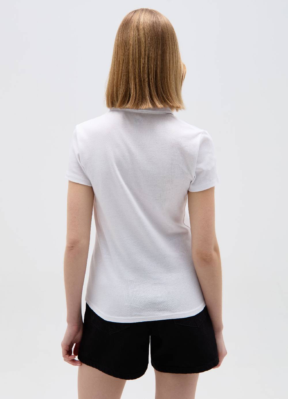 Ovs T-shirt scollo a polo con inserto crochet Affare Del Giorno