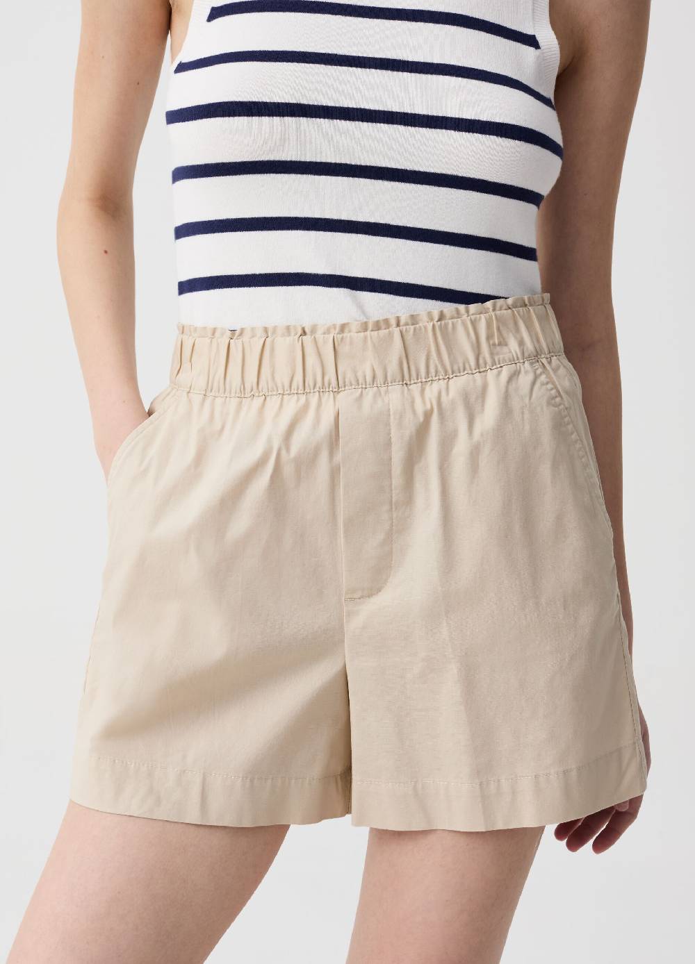 Ovs Shorts pull on in cotone stretch Offerta