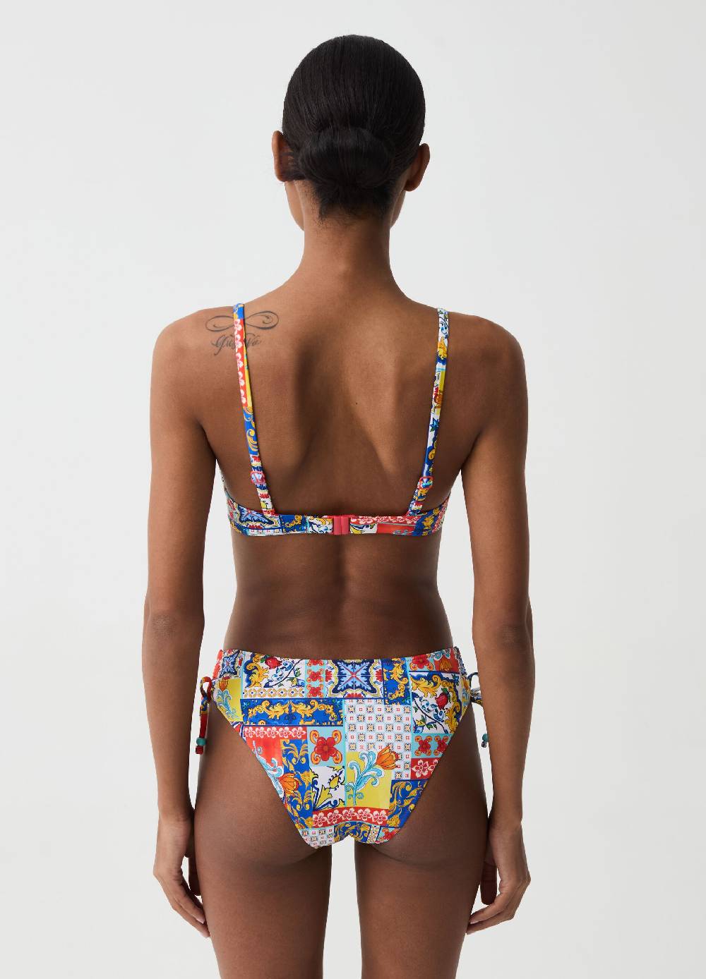 Ovs Top bikini bralette con coulisse Outlet