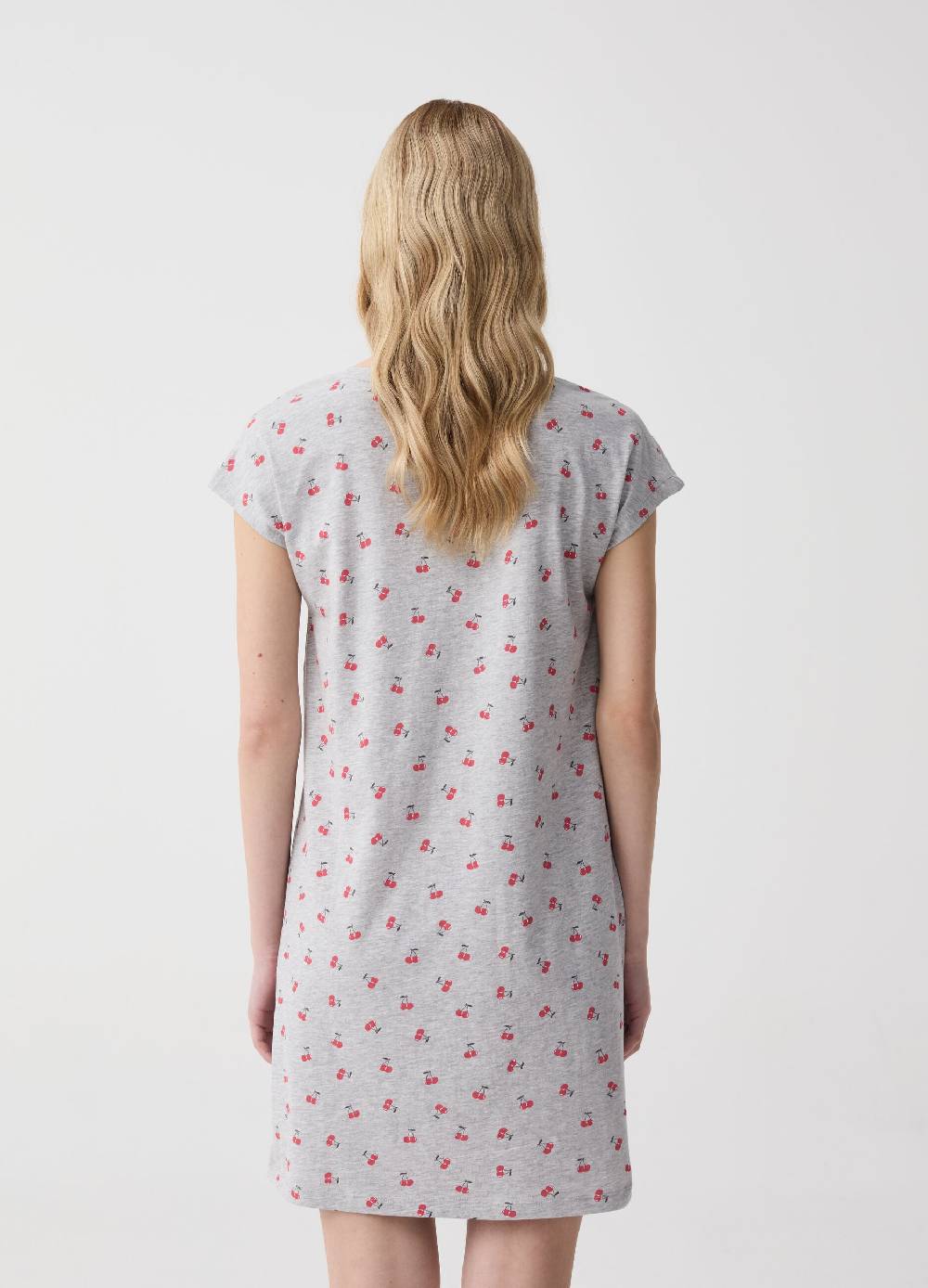 Ovs Camicia da notte con stampa ciliegie In Vendita