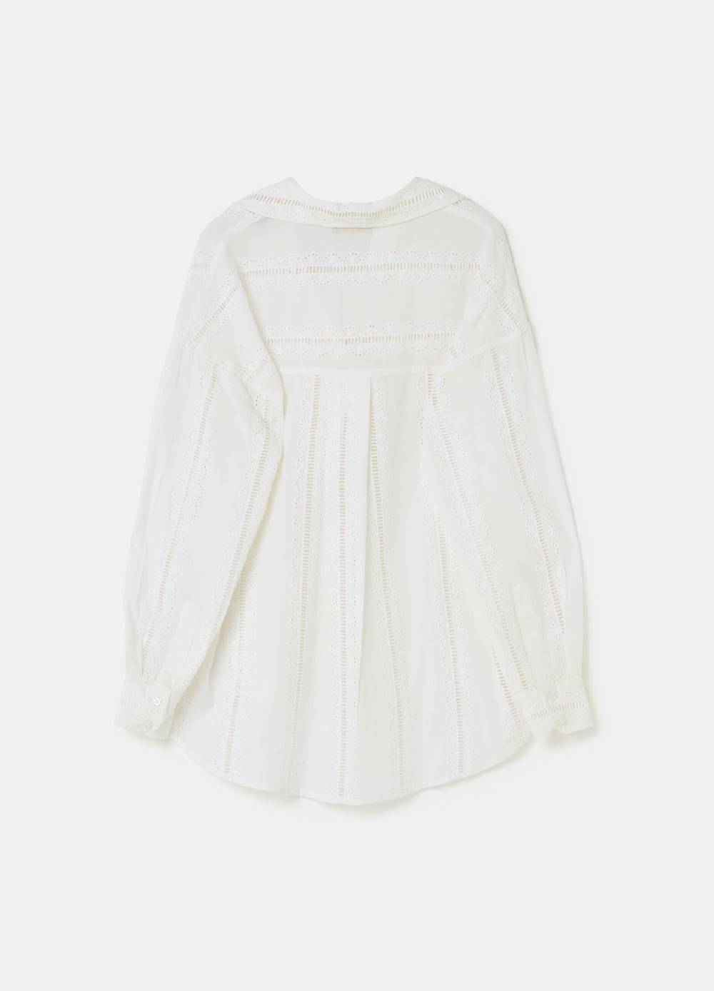 Ovs Camicia over con dettagli traforati e sangallo Qualità