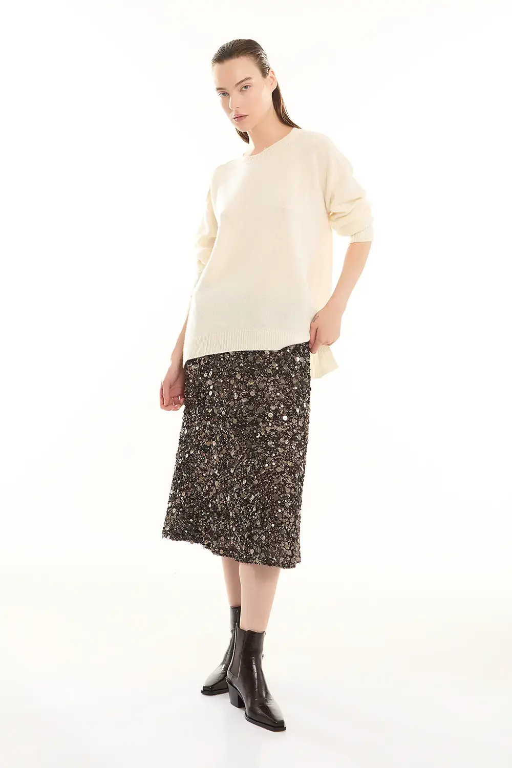 P.A.R.O.S.H. LONGUETTE FULL PAILLETTES Convenienza