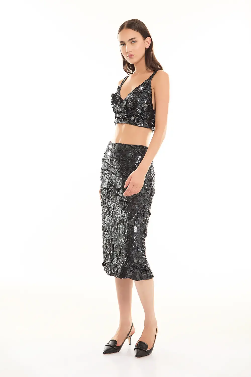 P.A.R.O.S.H. LONGUETTE FULL PAILLETTES Sconto