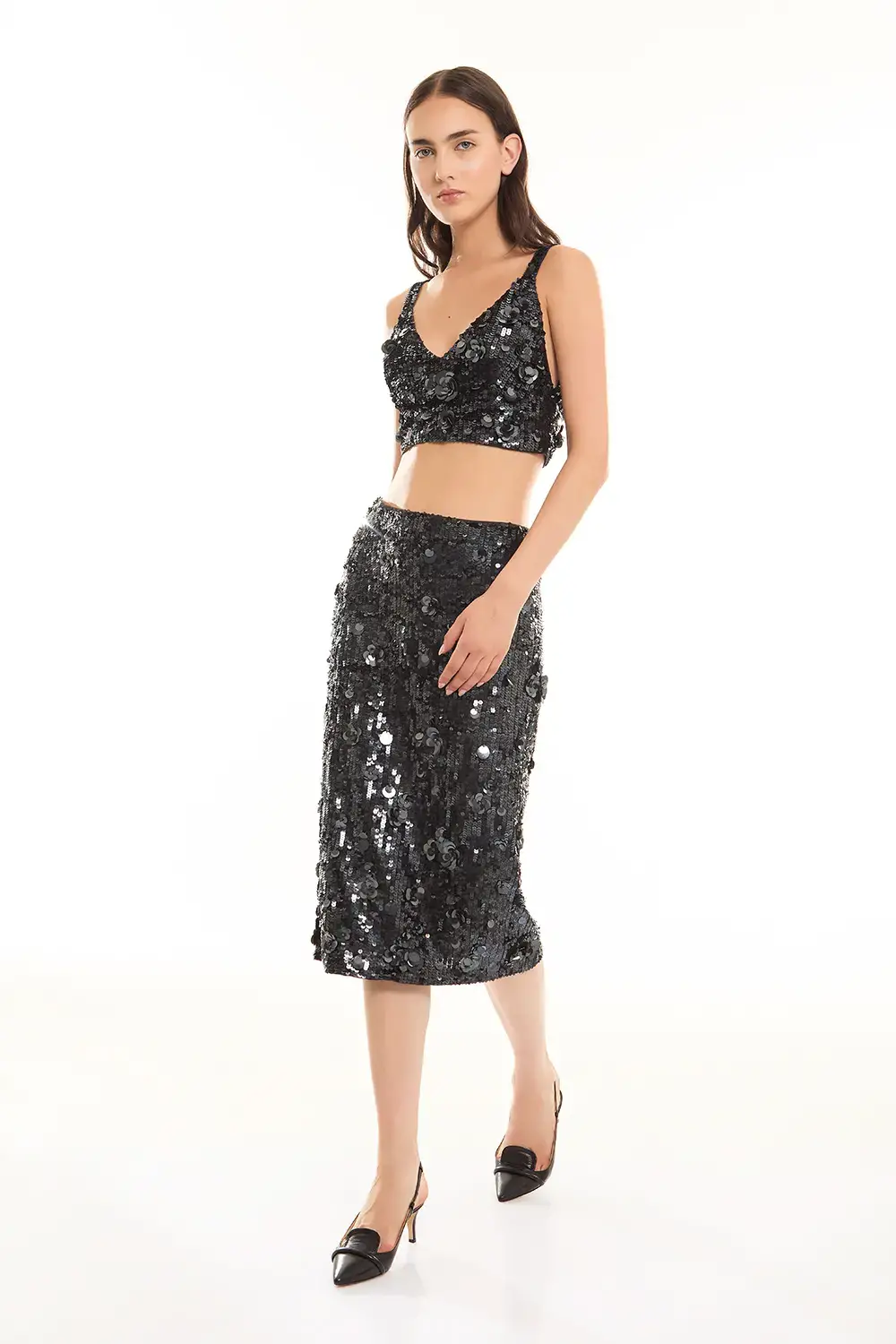 P.A.R.O.S.H. LONGUETTE FULL PAILLETTES Sconto