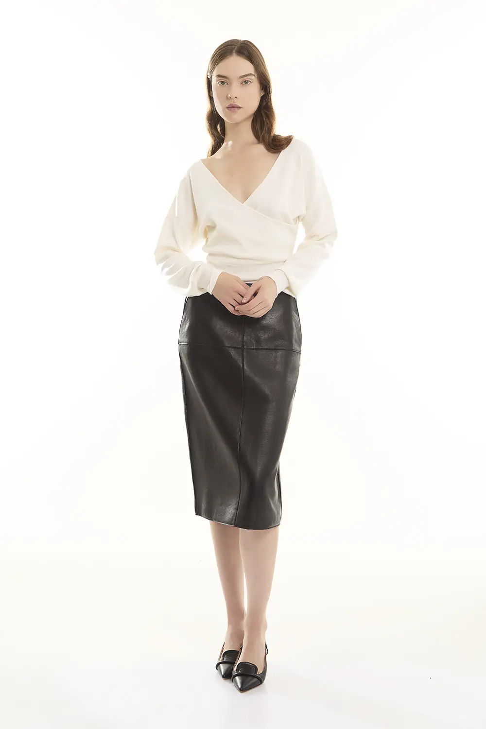 P.A.R.O.S.H. LONGUETTE IN PELLE Outlet