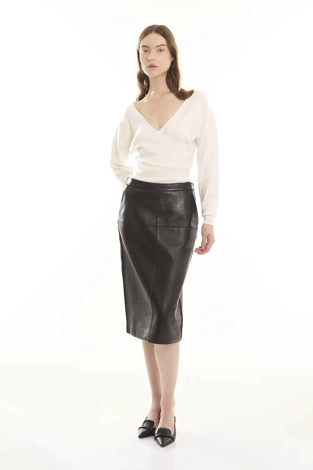 P.A.R.O.S.H. LONGUETTE IN PELLE Outlet
