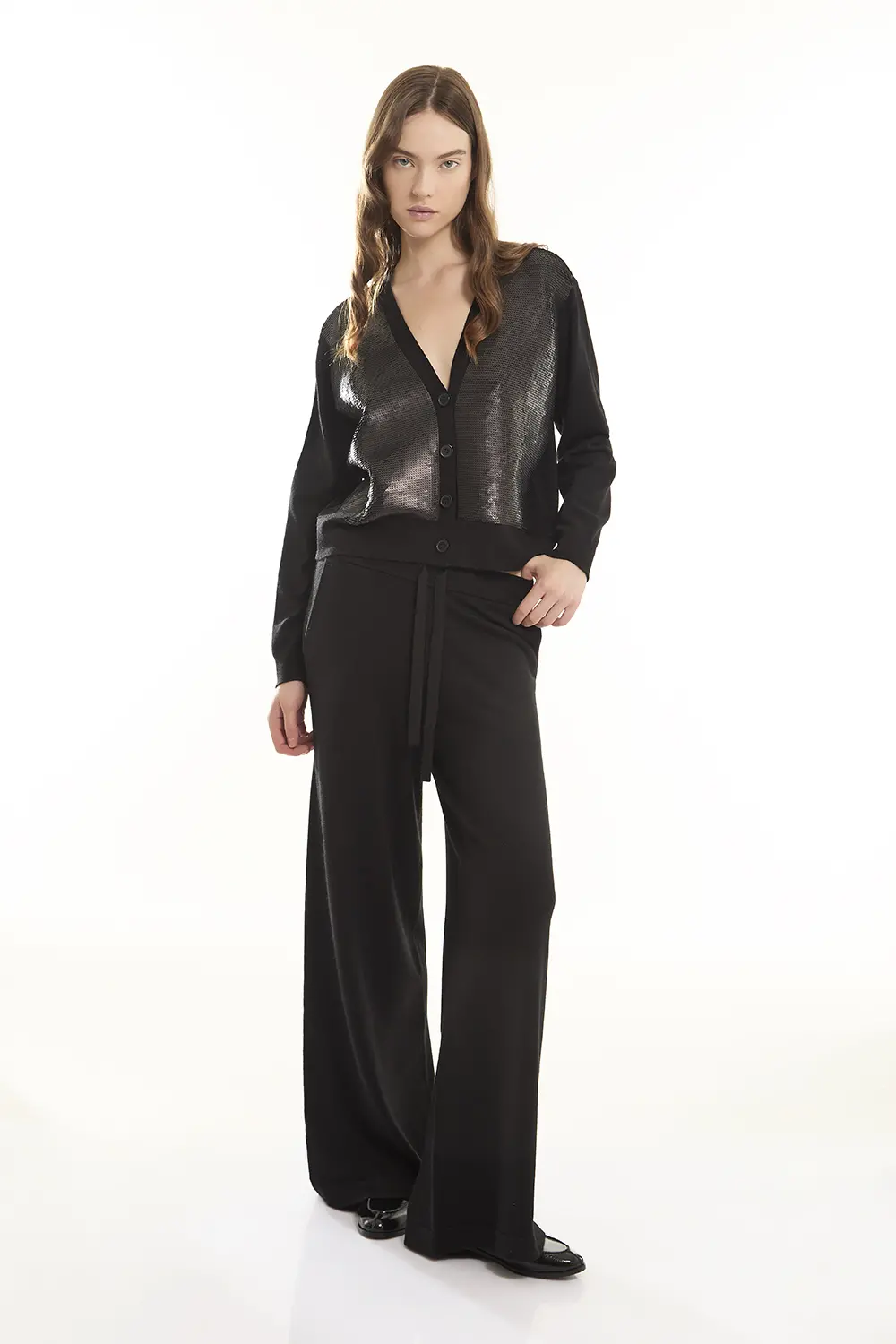 P.A.R.O.S.H. CARDIGAN CON PAILLETTES Offerte