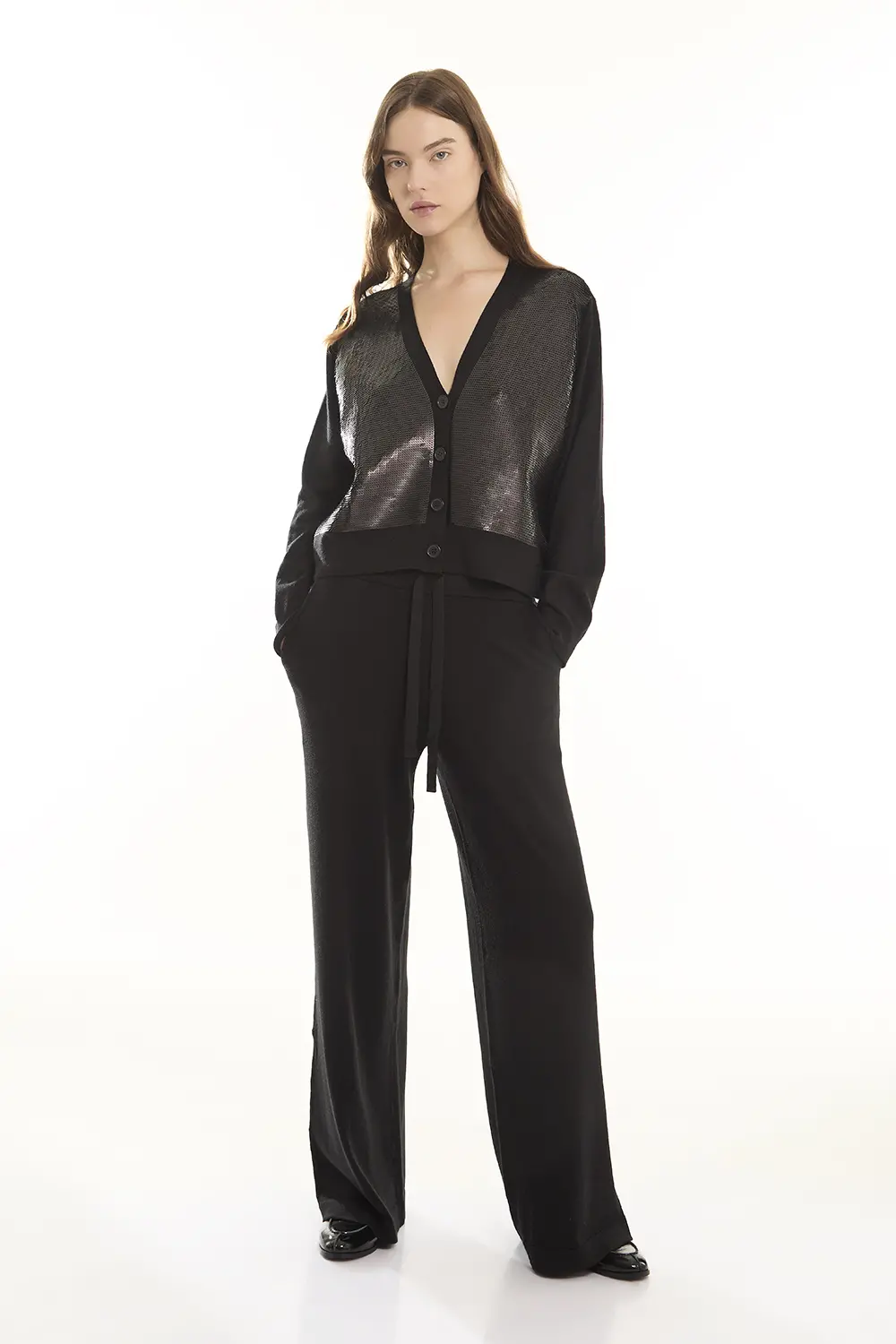 P.A.R.O.S.H. CARDIGAN CON PAILLETTES Offerte