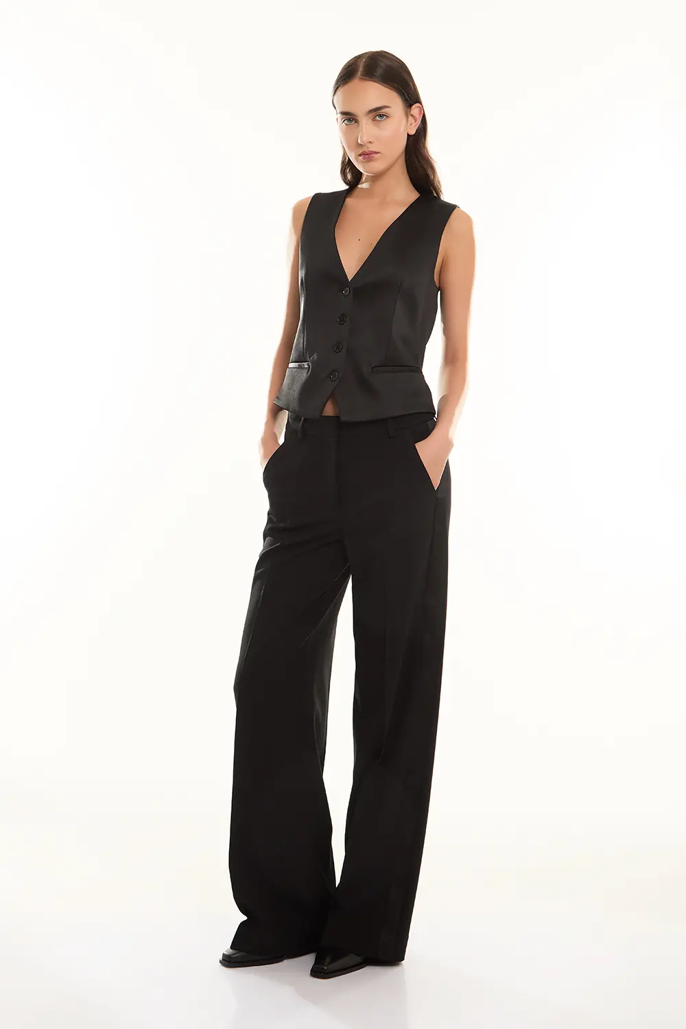 P.A.R.O.S.H. GILET IN GABARDINA Online