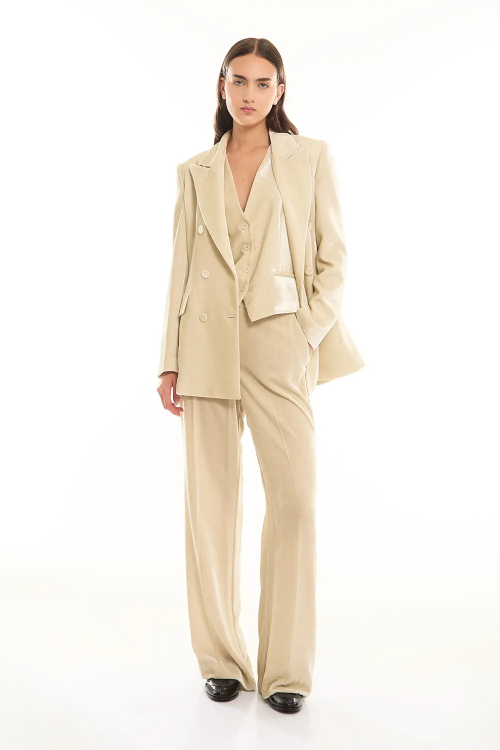 P.A.R.O.S.H. GILET IN VELLUTO In Vendita