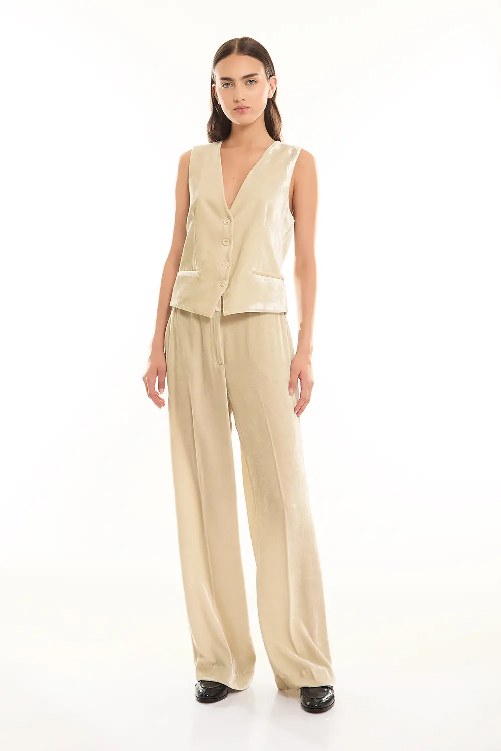 P.A.R.O.S.H. GILET IN VELLUTO In Vendita