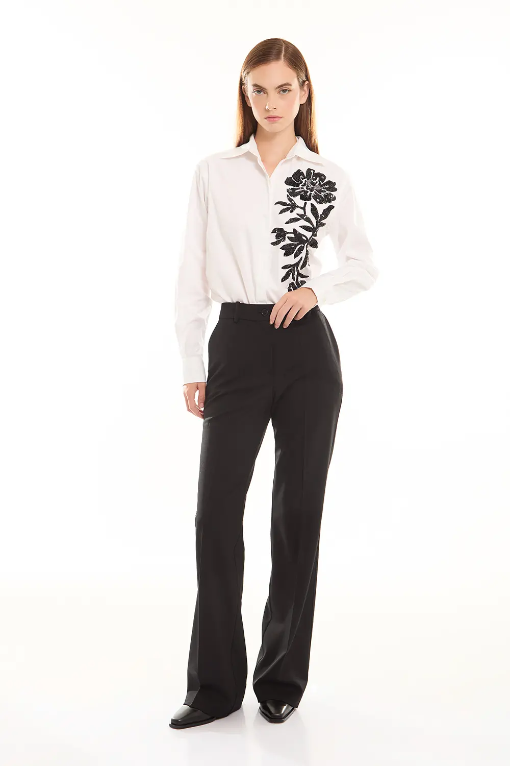 P.A.R.O.S.H. CAMICIA CON RICAMO Moda