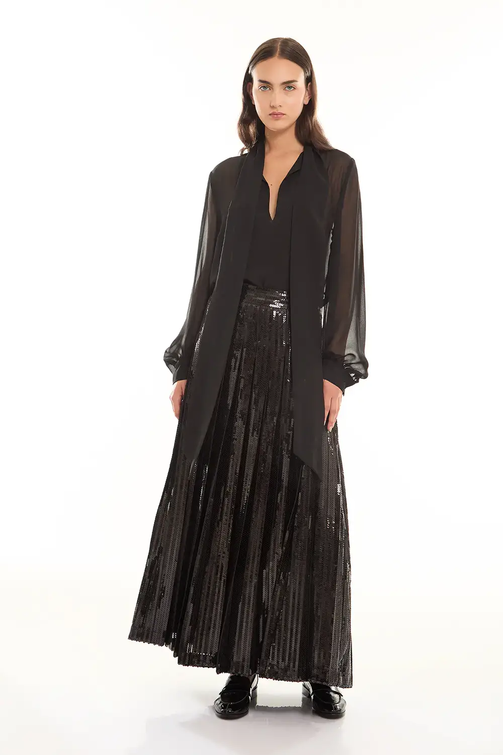 P.A.R.O.S.H. BLUSA MANICHE LUNGHE 2025