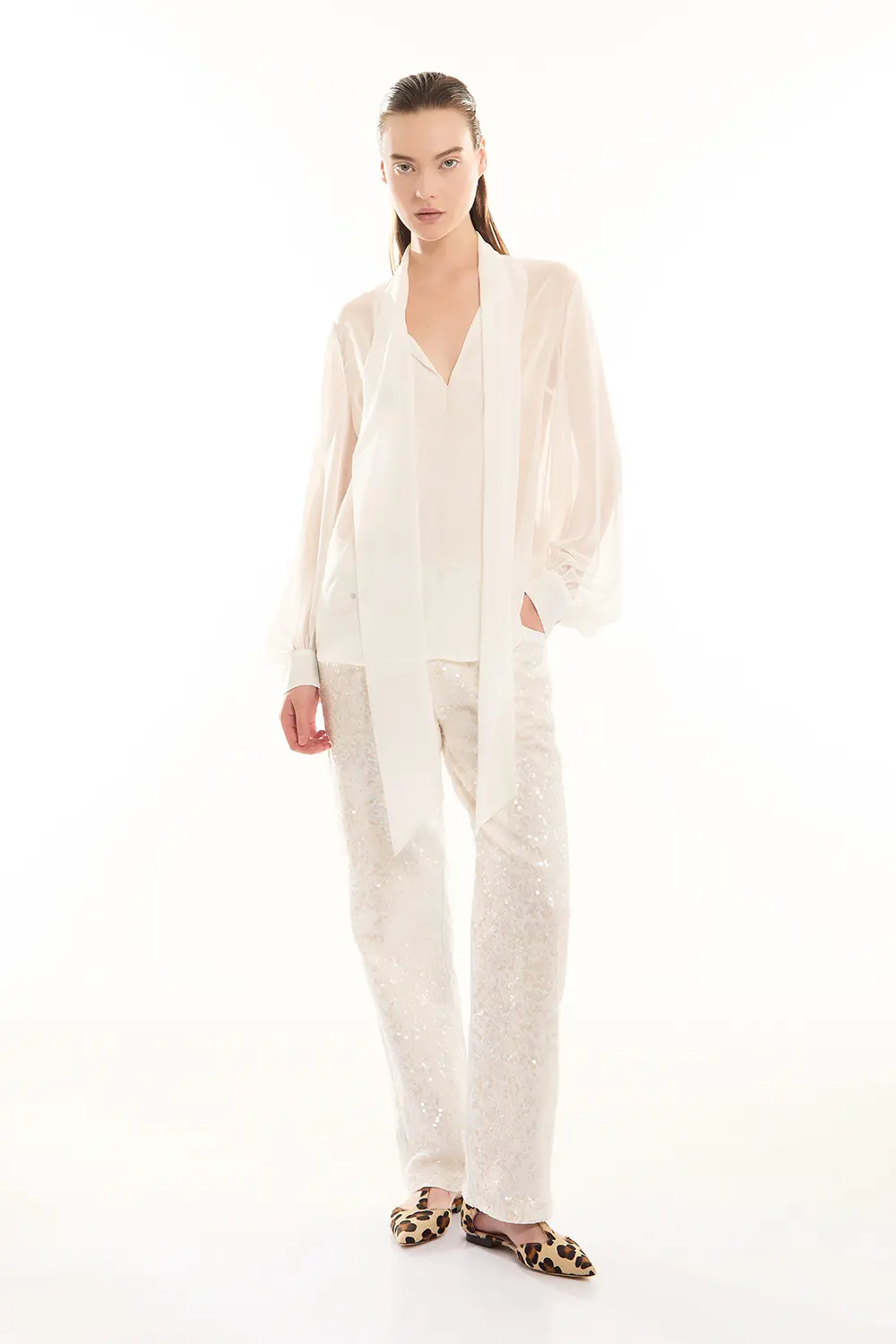P.A.R.O.S.H. BLUSA MANICHE LUNGHE Italy
