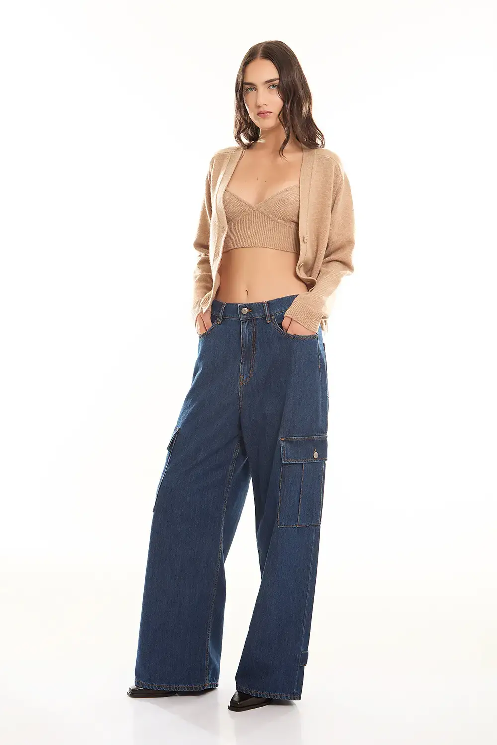 P.A.R.O.S.H. PANTALONE DENIM Promozione Limitata