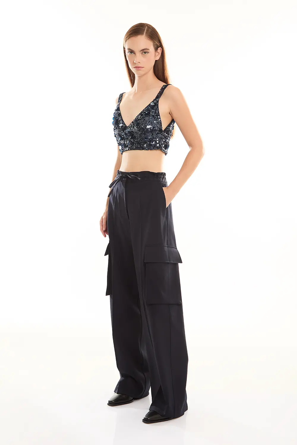 P.A.R.O.S.H. CARGO IN GABARDINA Fino Al -60%