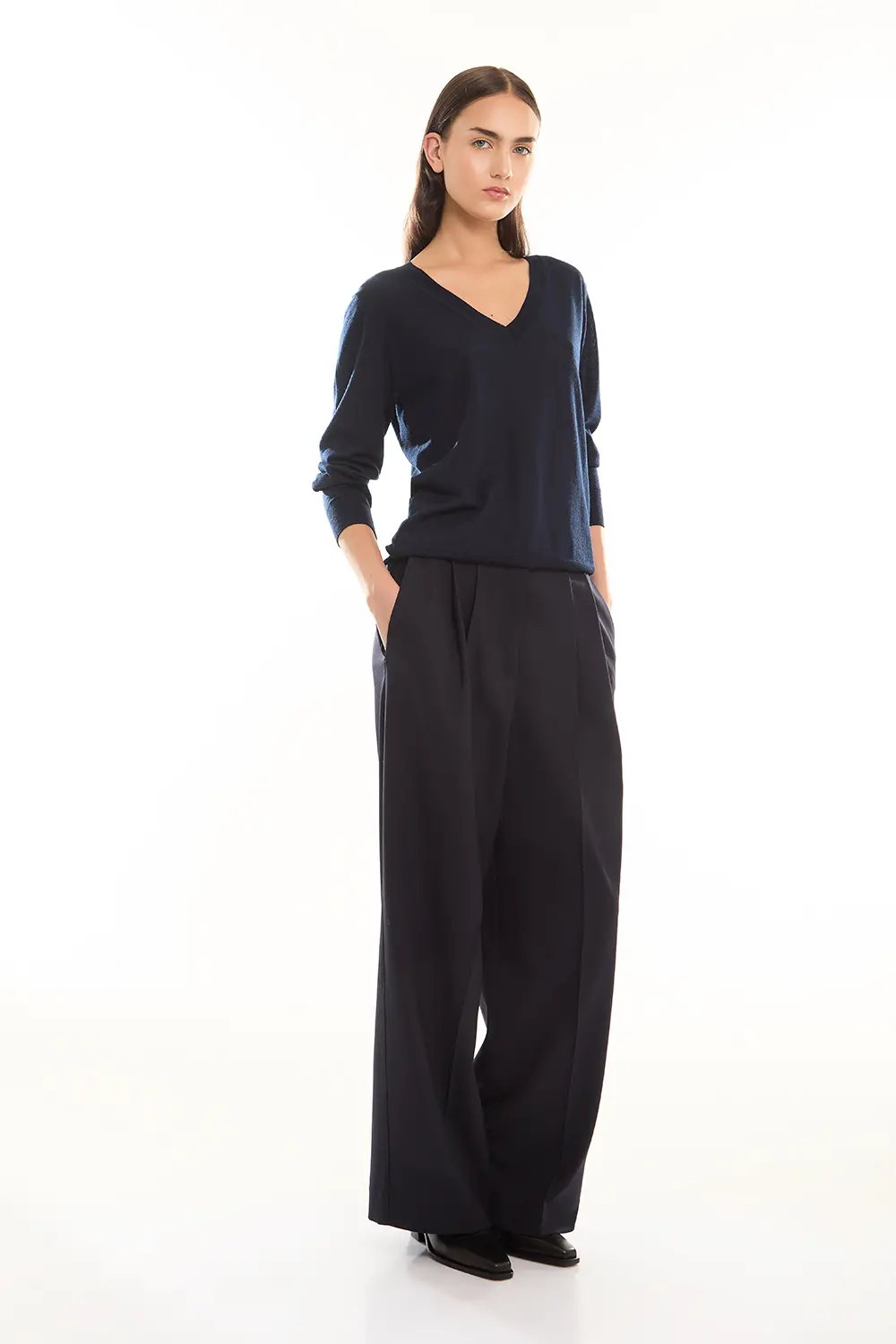 P.A.R.O.S.H. PANTALONE IN GABARDINA Novità
