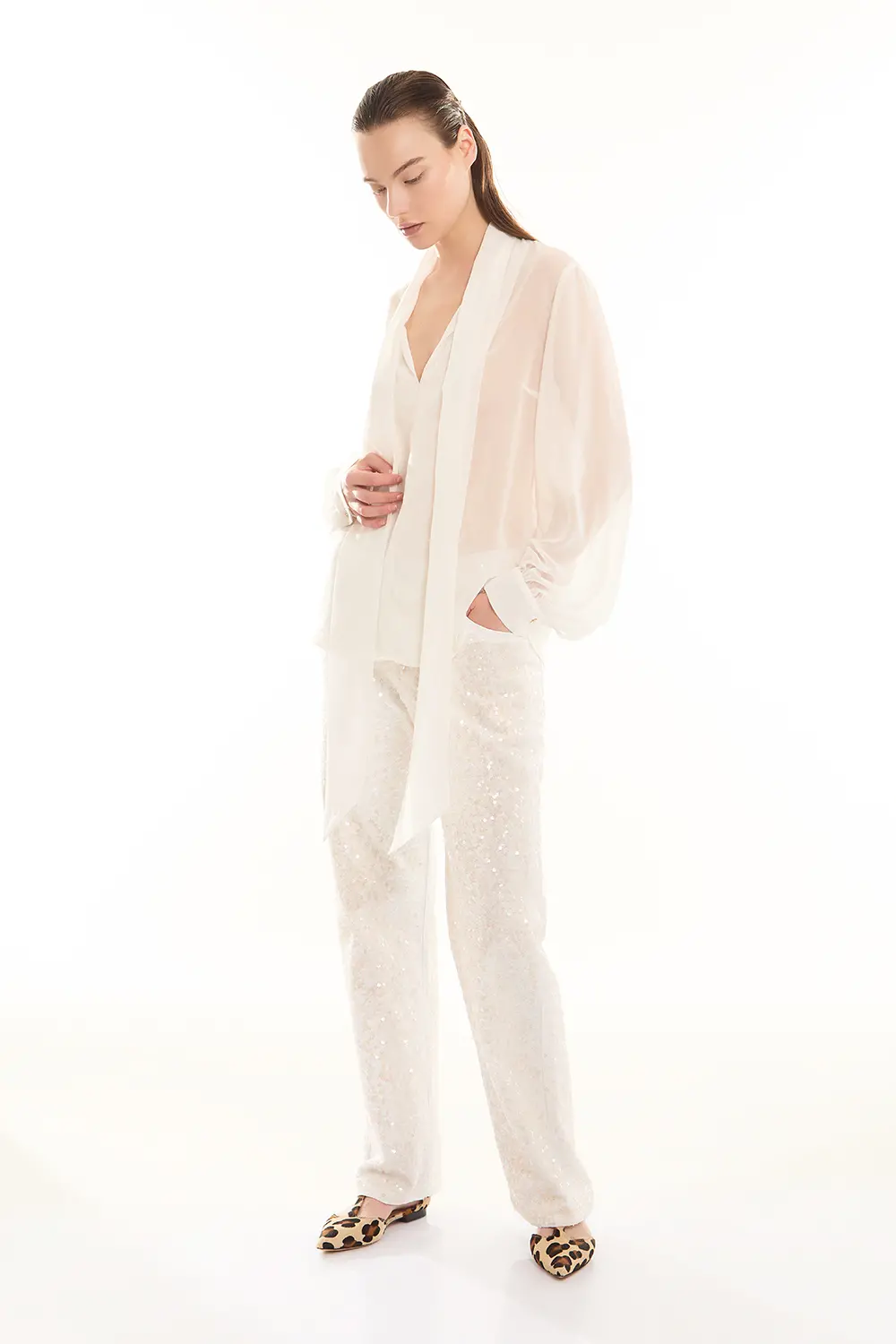 P.A.R.O.S.H. DENIM FULL PAILLETTES Offerte