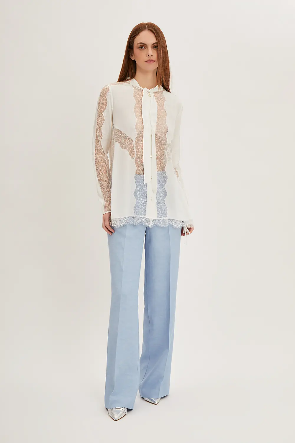 P.A.R.O.S.H. CAMICIA CON PIZZO Promozione Limitata