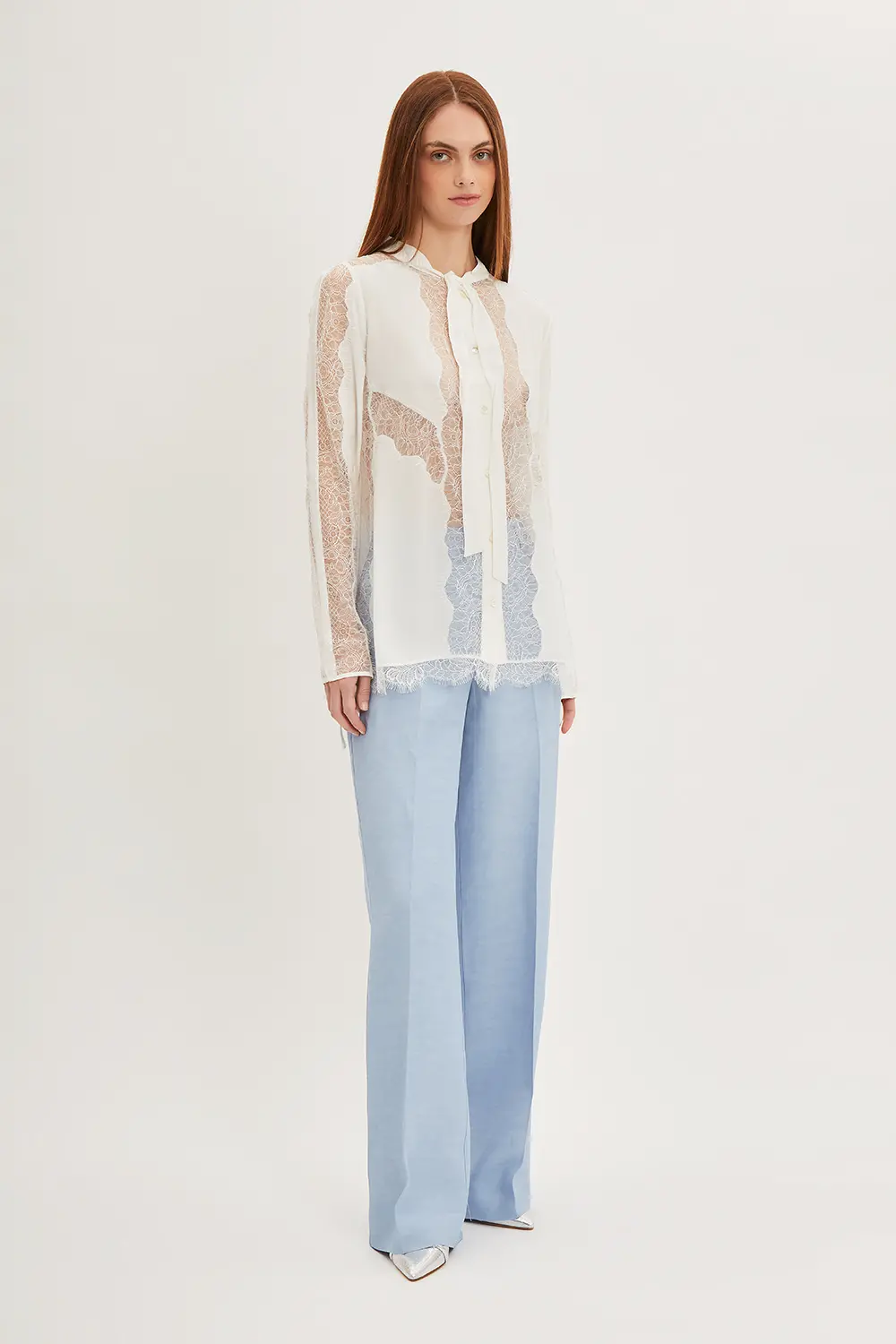 P.A.R.O.S.H. CAMICIA CON PIZZO Promozione Limitata