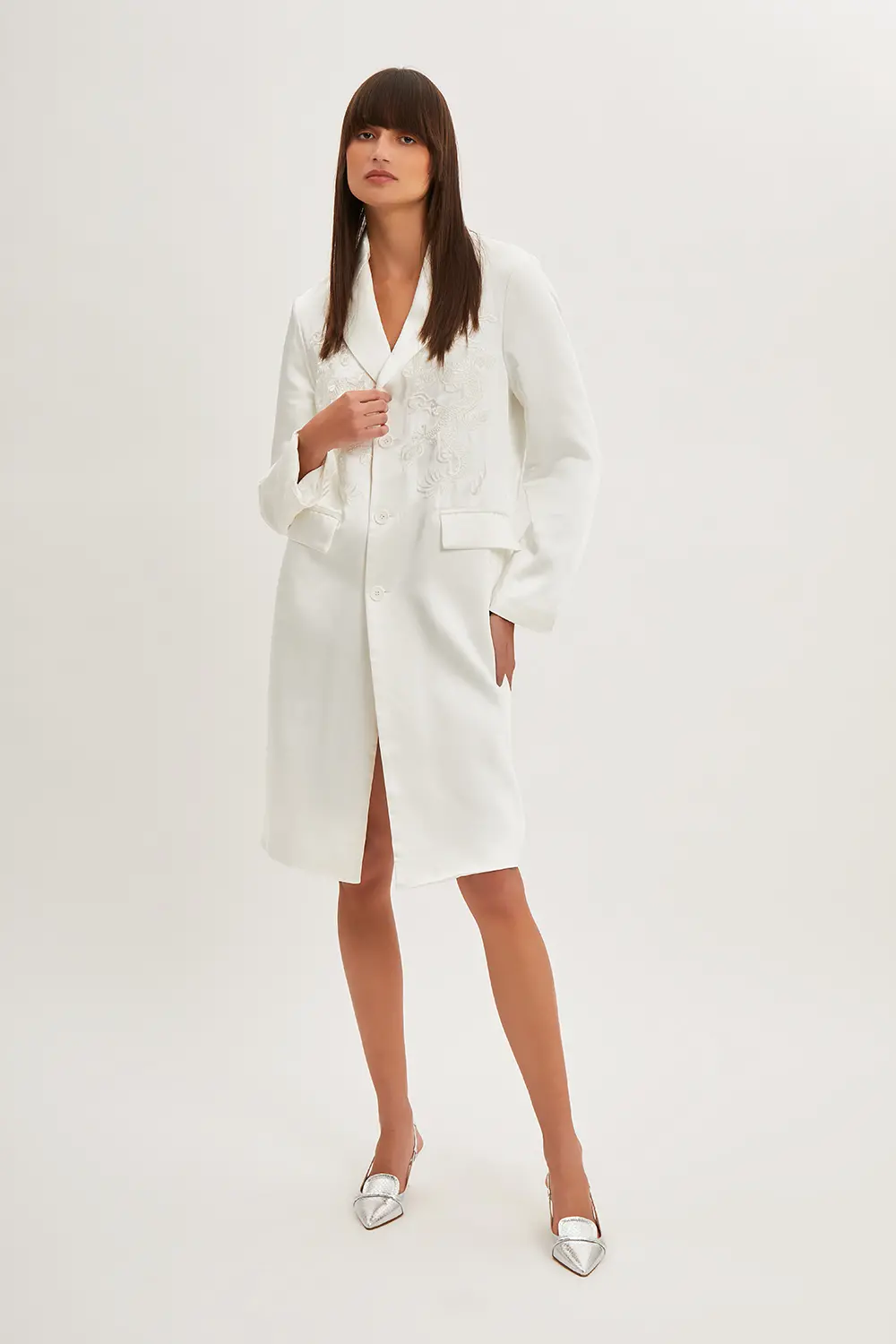 P.A.R.O.S.H. TRENCH CON DRAGONE Saldi